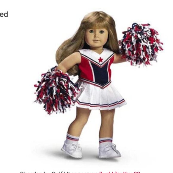 RETIRED American Girl Doll Cheerleader Outfit II (1999) - Picture 2 of 2